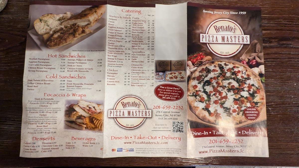 Renato's Pizza Masters Menu - Image 6